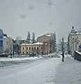 Andreevsky Descent in Snow, 24   2018