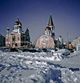 Church in Snow, 5  2018